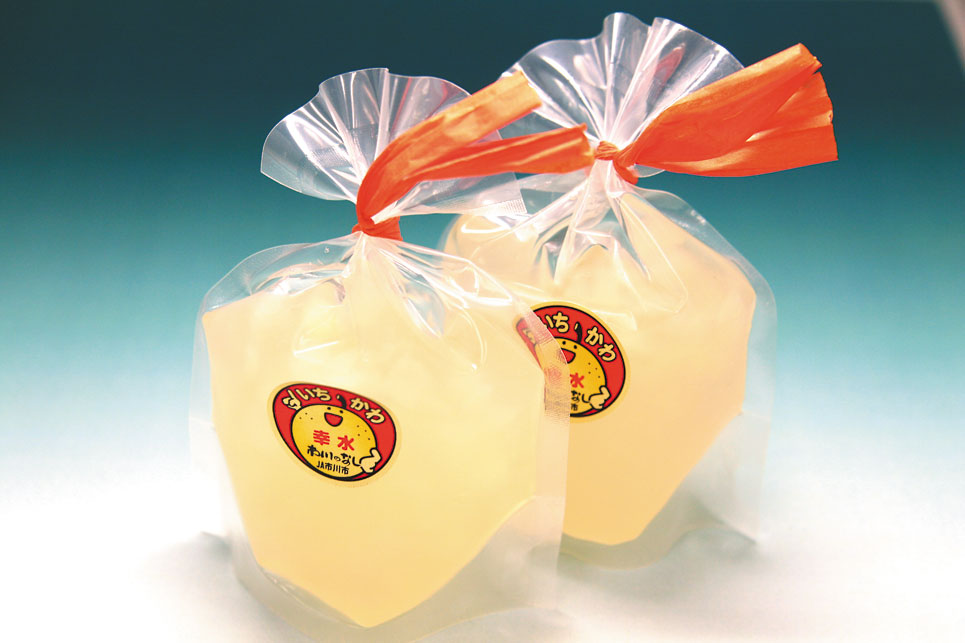 市川の梨ゼリー