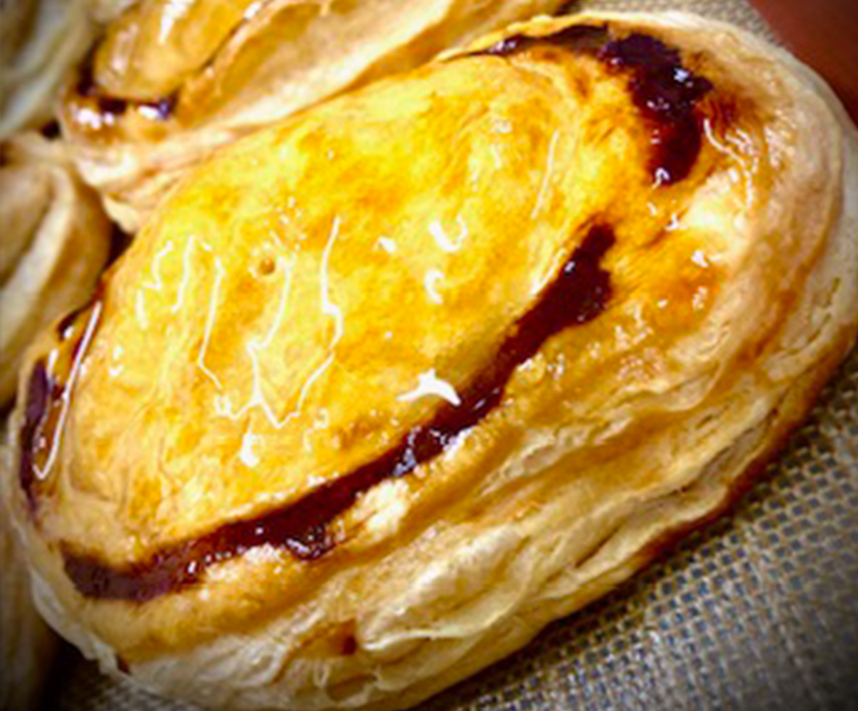 ゴロっと和梨のコンポートパイ